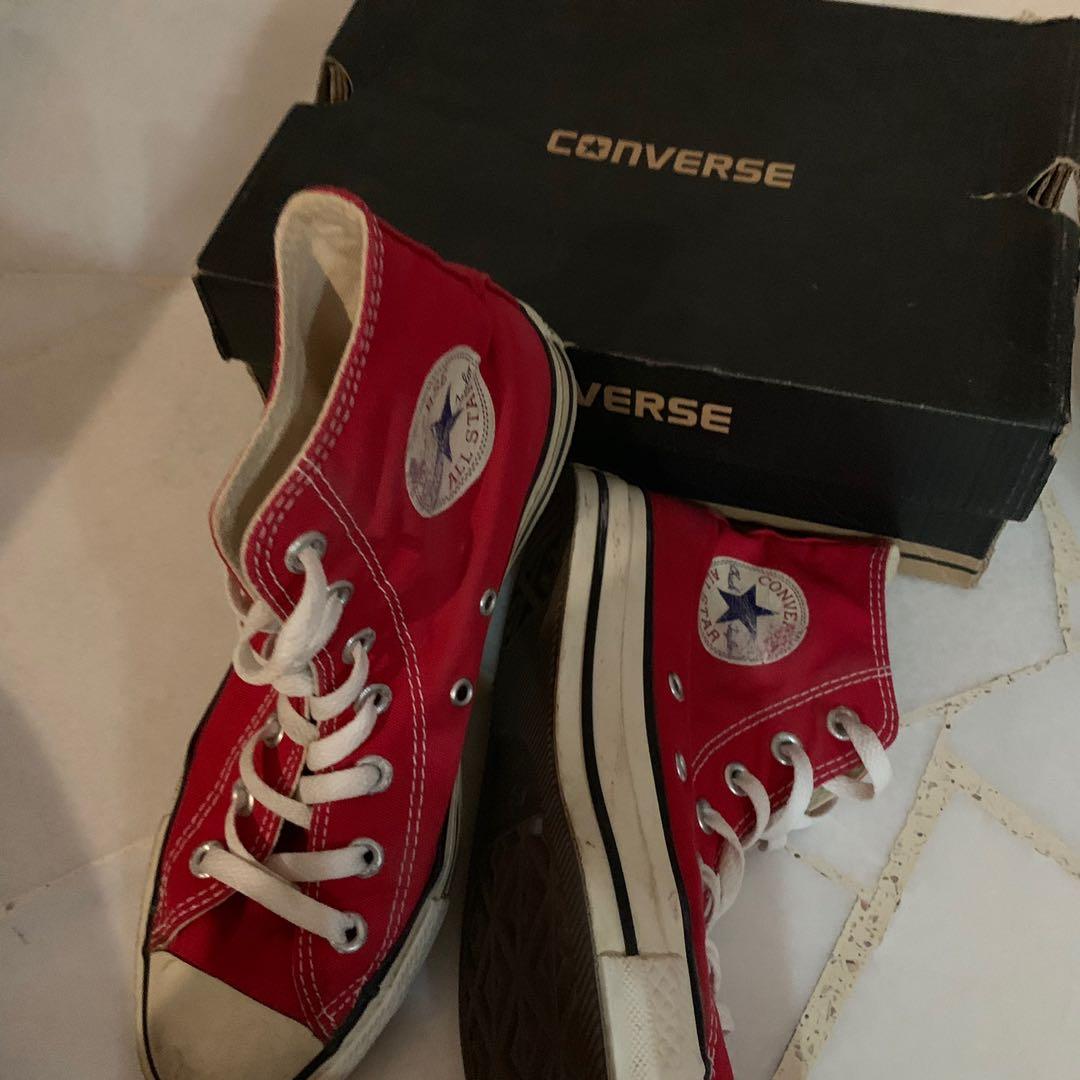 red classic converse