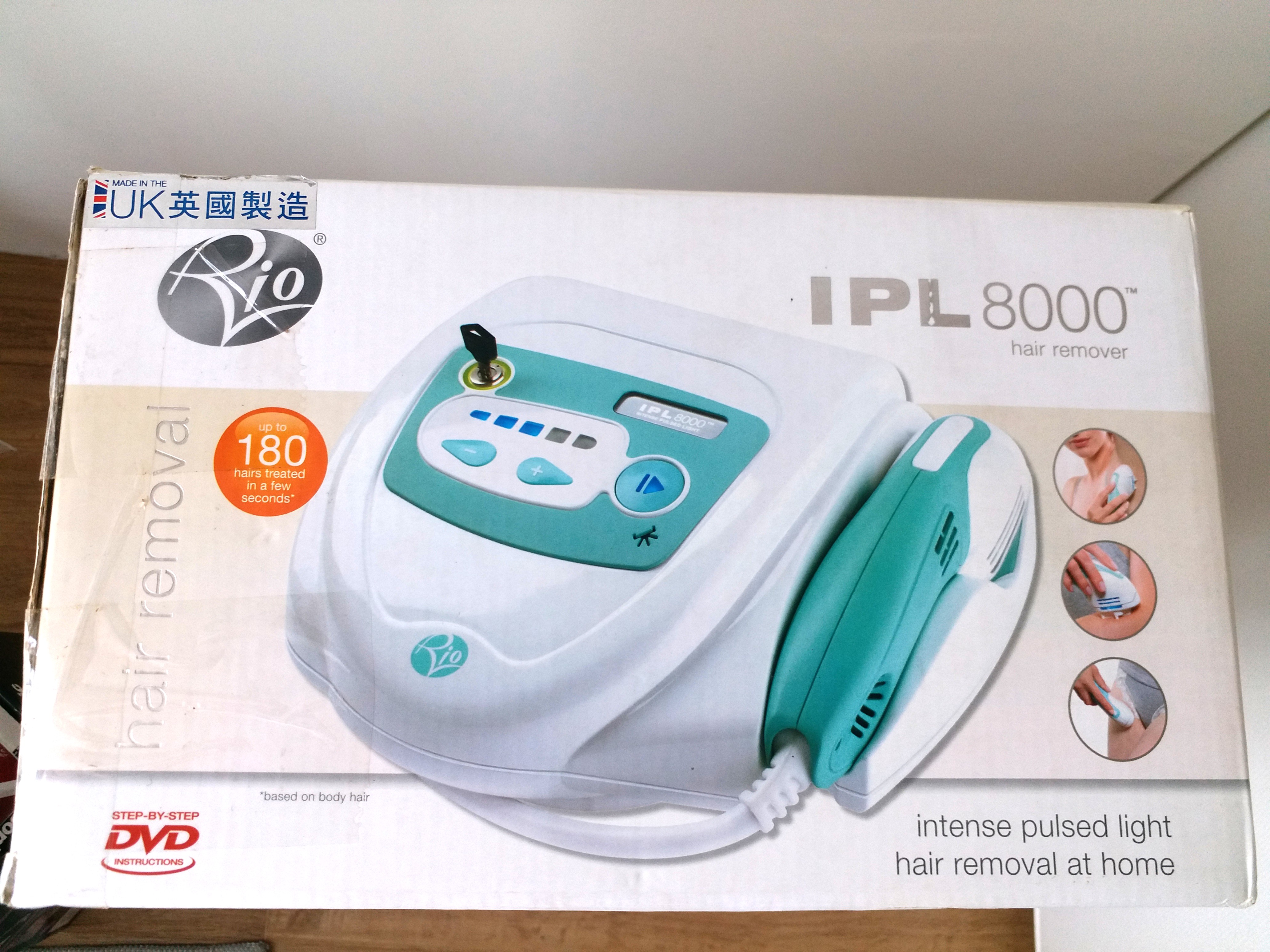 Rio Hair Removal IPL Machine, Beauty & Personal Care, Face, Face Care on  Carousell