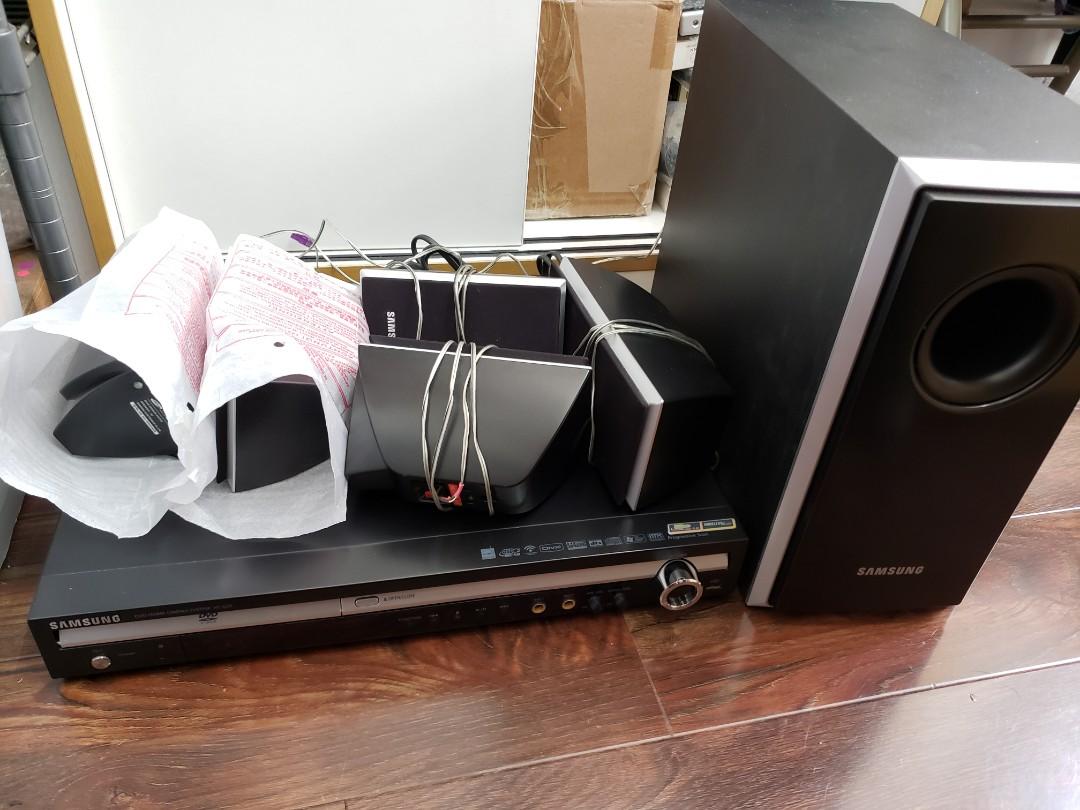 Samsung HTQ20 home theater system, 音響器材, Soundbar、揚聲器、藍牙喇叭、耳擴 Carousell