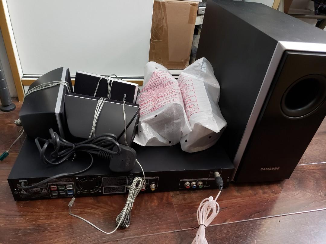 Samsung HTQ20 home theater system, 音響器材, Soundbar、揚聲器、藍牙喇叭、耳擴 Carousell