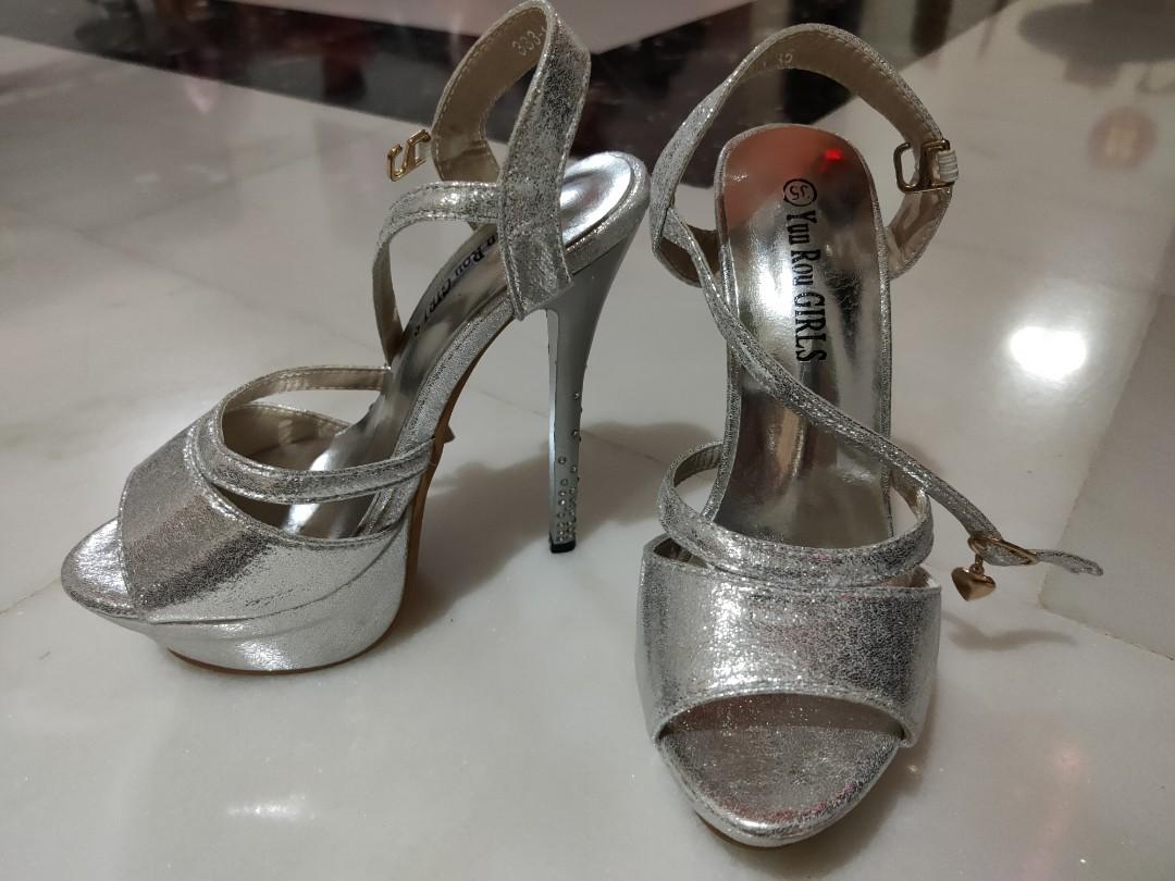 Silver Heels 14cm