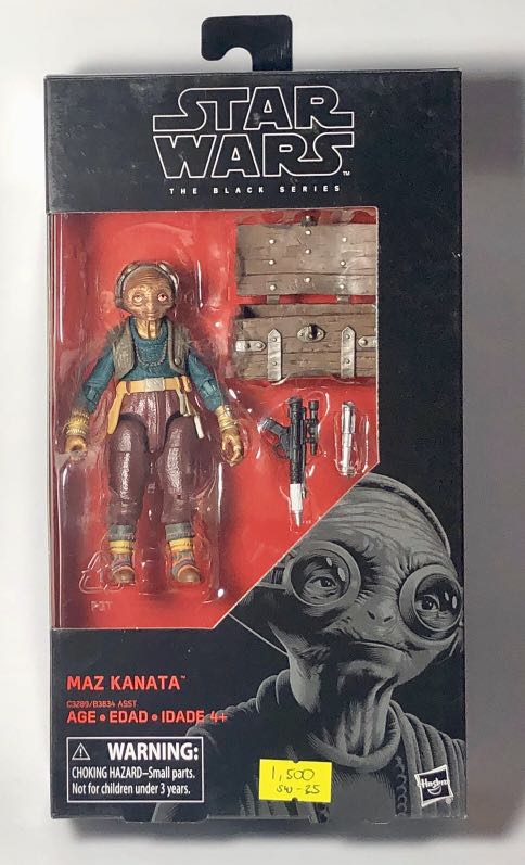Figura Maz Kanata De La Colección The Black Series | Meses Sin Interés