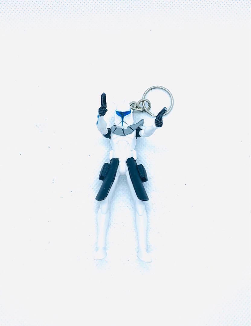 Star Wars Clone Wars Keychain Captain Rex, Hobbies & Toys, Collectibles ...