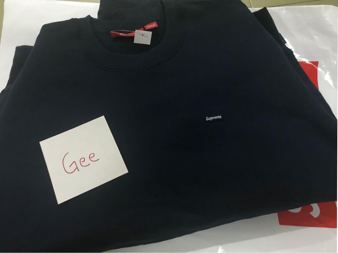 supreme small box crewneck