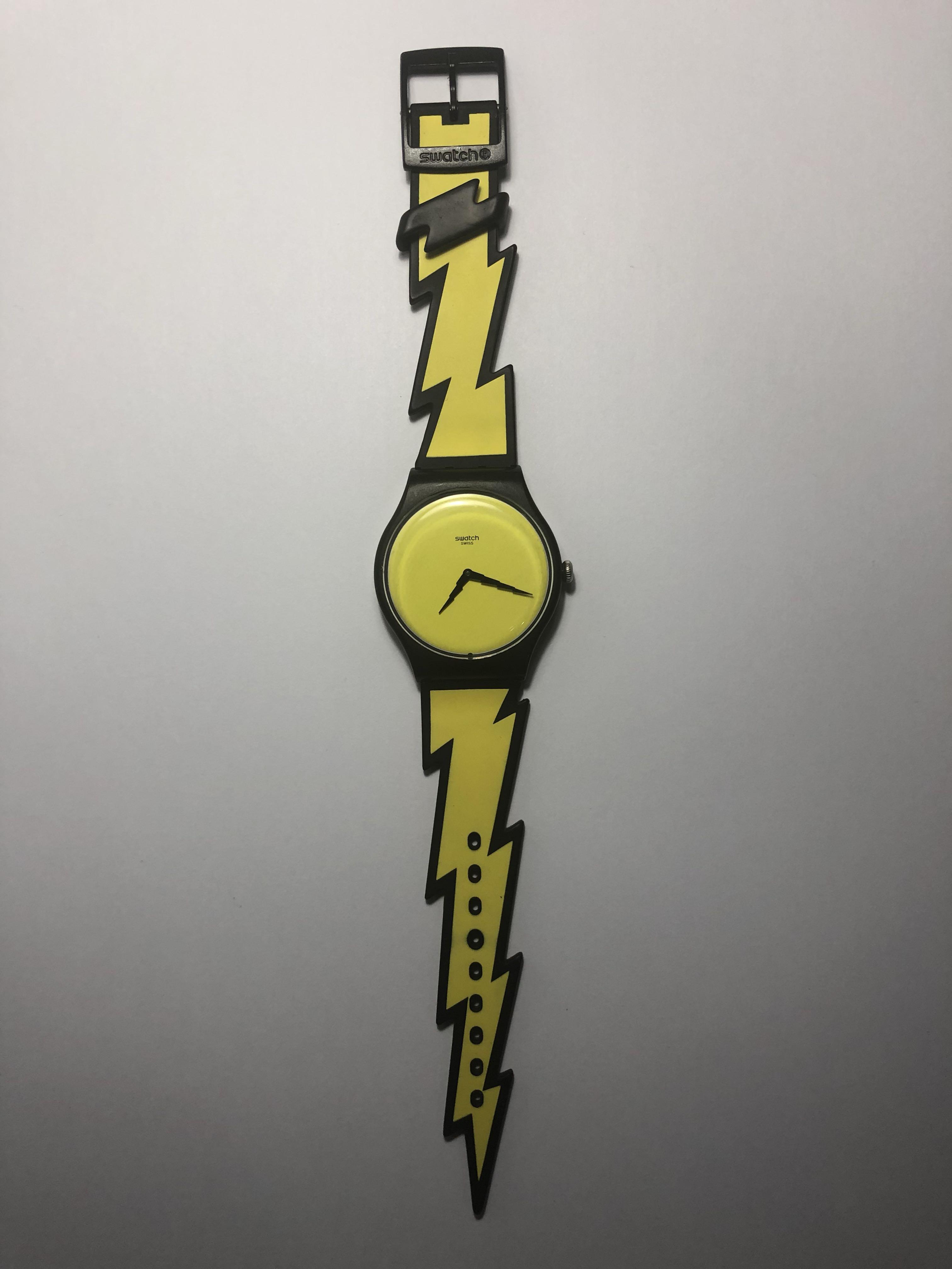 swatch jeremy scott lightning flash watch Kelvin Teknik A arjlA ve Manuel A laA lama MakinalarA