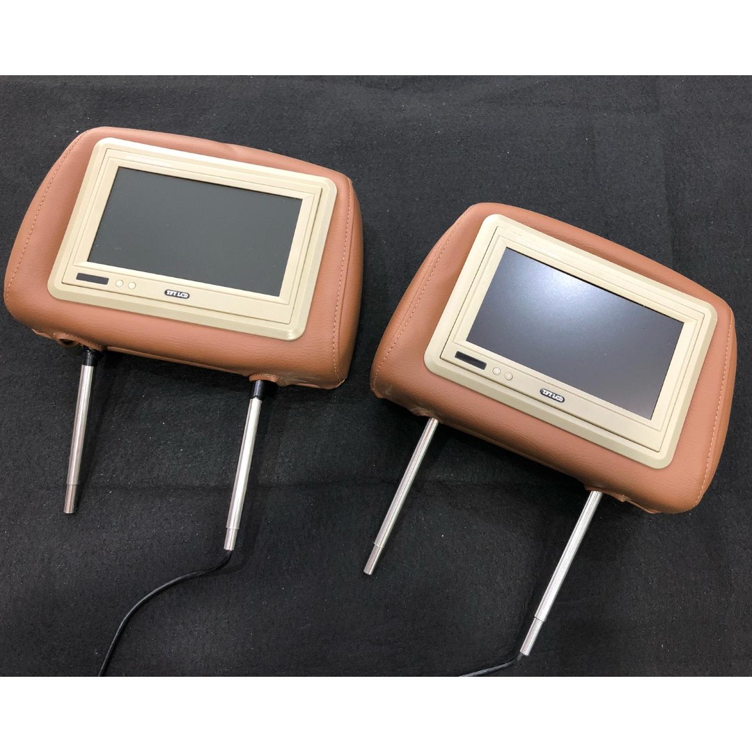 TFT 7" LCD Headrest Monitor (CASH & CARRY), Car Accessories