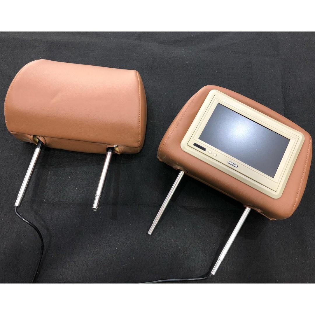 TFT 7" LCD Headrest Monitor (CASH & CARRY), Car Accessories