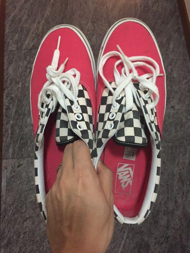 checkerboard pink two tone, Fashion, Footwear, on Carousell