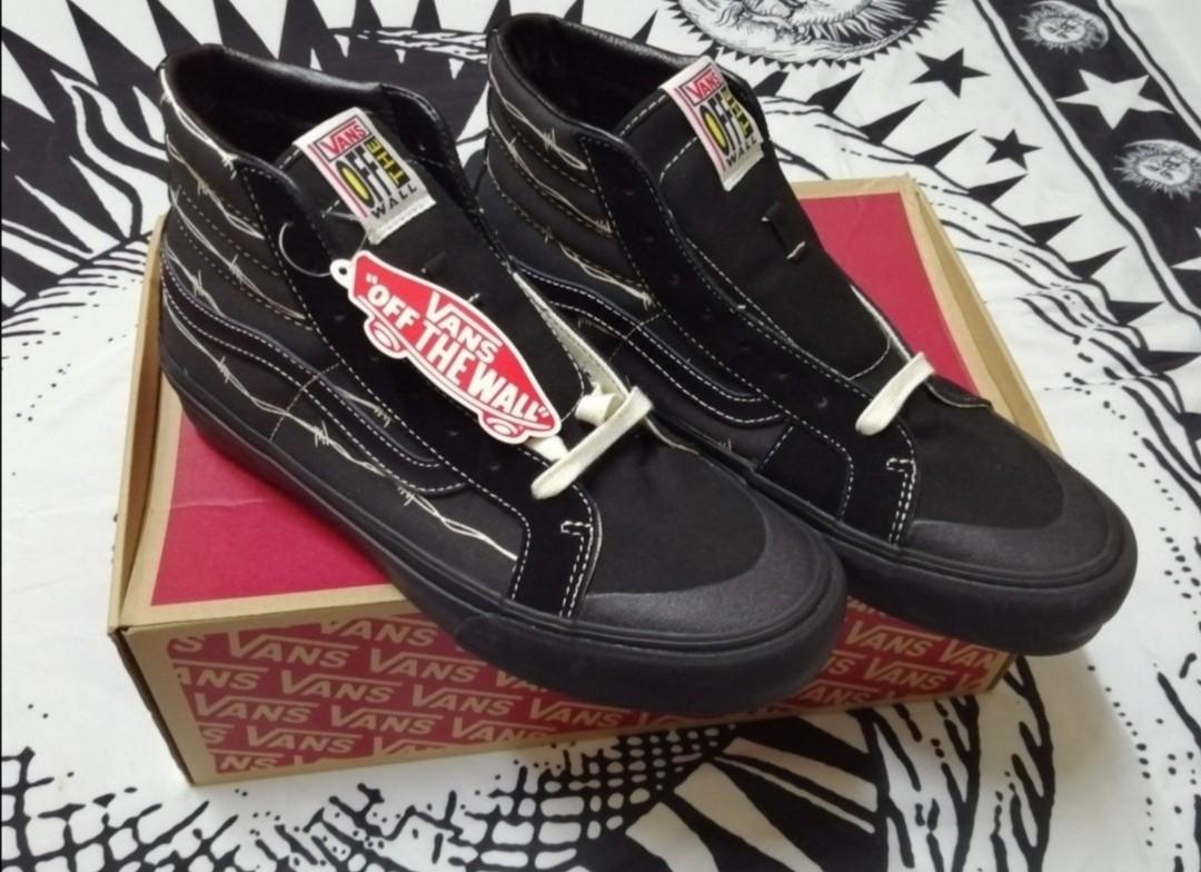 Vans sk8 shop hi barbed wire