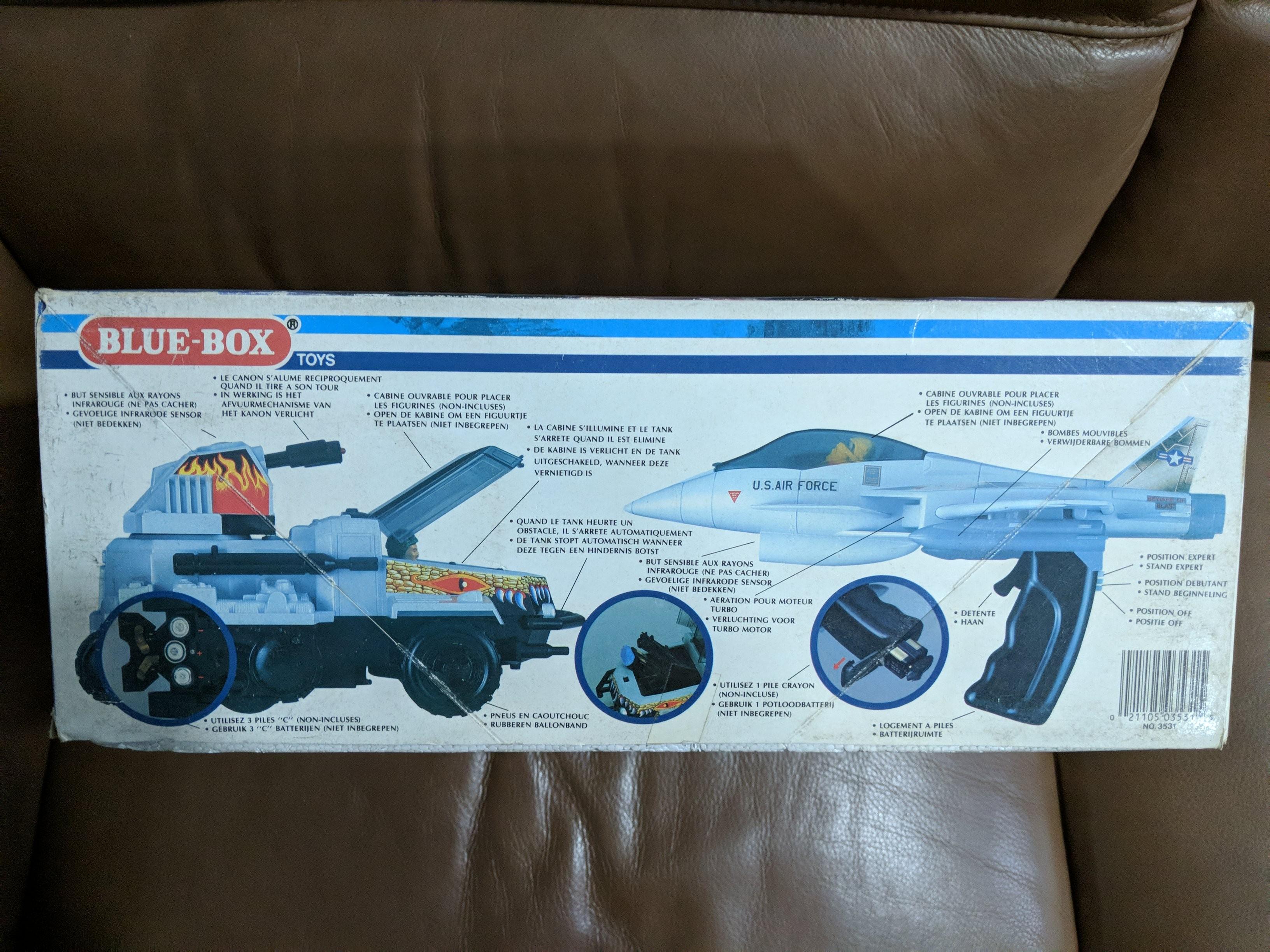 Vintage Laser Wars infrared Electronic Tank and Jet Fighter, Hobbies ...