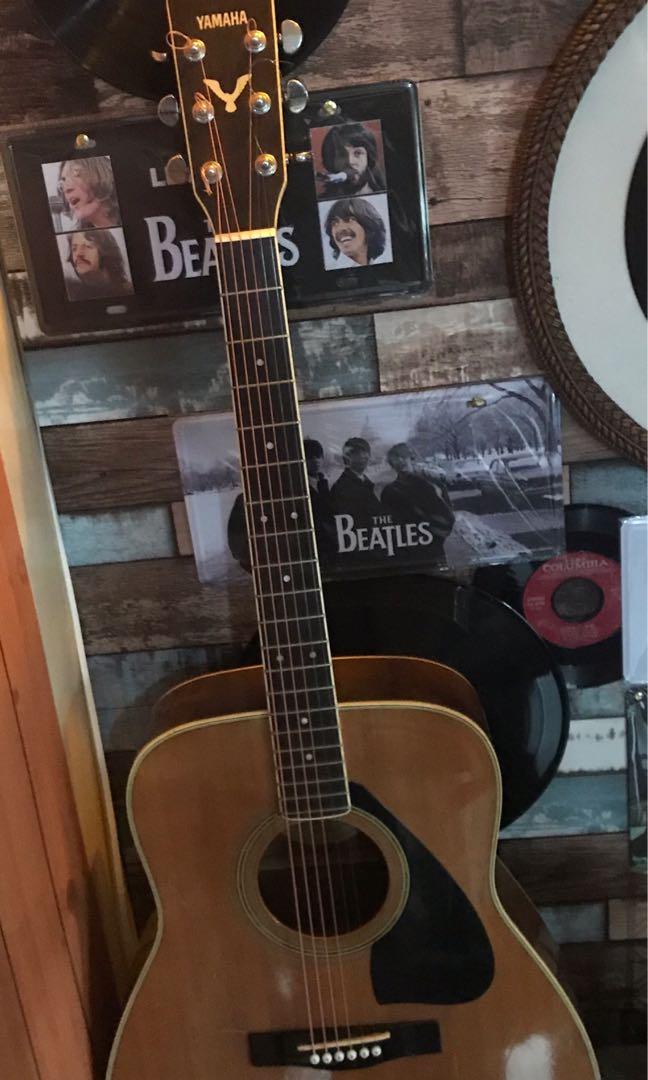 Vintage Yamaha FG725 Acoustic Guitar, Hobbies & Toys, Music 