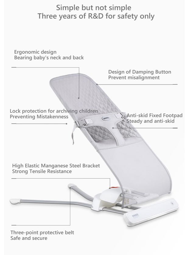 XIAOMI RONBEI Baby Bouncer Rocking Chair