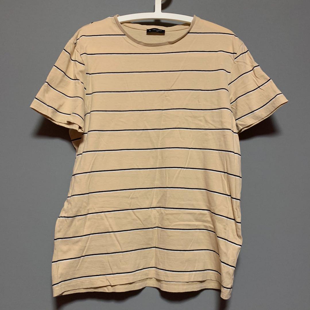 New Look Striped Tee Men S Fashion Clothes Tops On Carousell