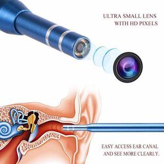 3 IN 1 EAR CLEANING 🎮ENDOSCOPE HIGH DEFINITION VISUAL EARPICK EAR SPOON MINI CAMERA EAR CLEANER HEALTH CARE USB TOOL MEDICAL