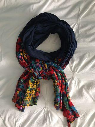 Floral scarf