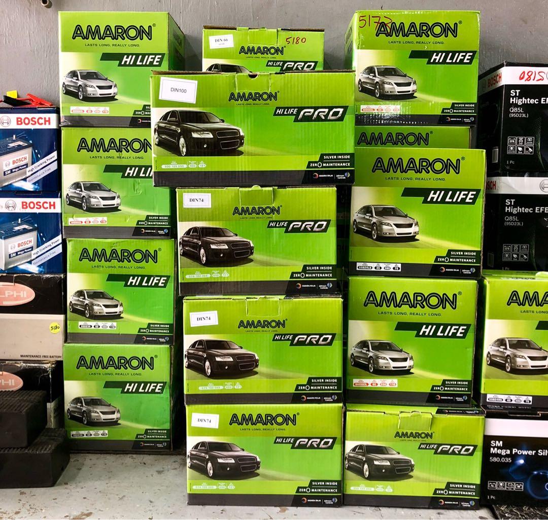 Mega Sale Amaron Bosch Exide Energizer Varta Battery Car Accessories Electronics Lights On Carousell