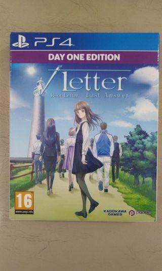 Root Letter Last Answer (PS4 DAY ONE EDITION)