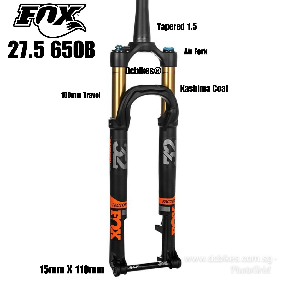 fox suspension 32 float factory fit4 fork boost