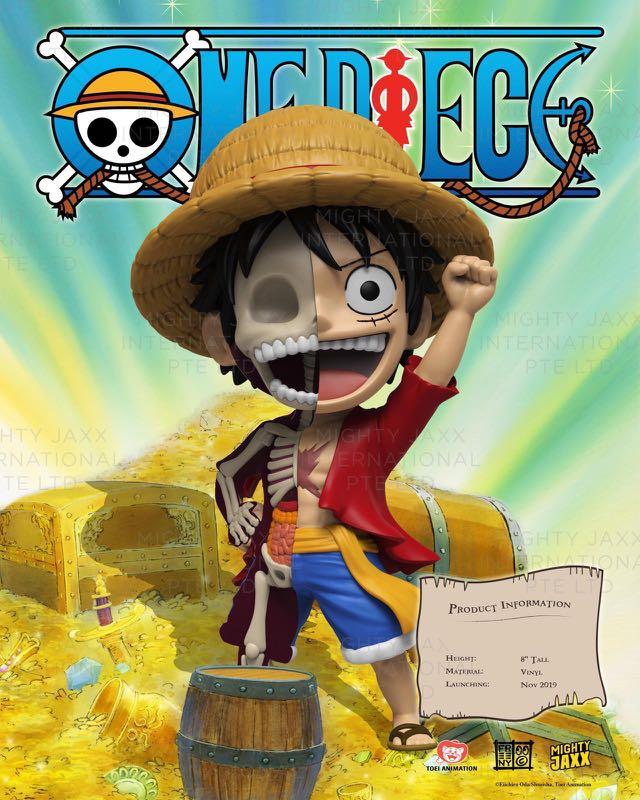 販売買Mighty Jaxx ゴールド　ルフィ　Golden Luffy ワンピース コミック・アニメ