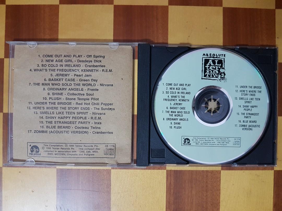 Absolute Alternative Vol 2 Compilation Cd Music Media Cd S Dvd S Other Media On Carousell