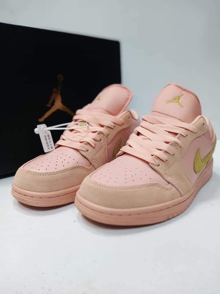 Air jordan 1 shop low coral gold