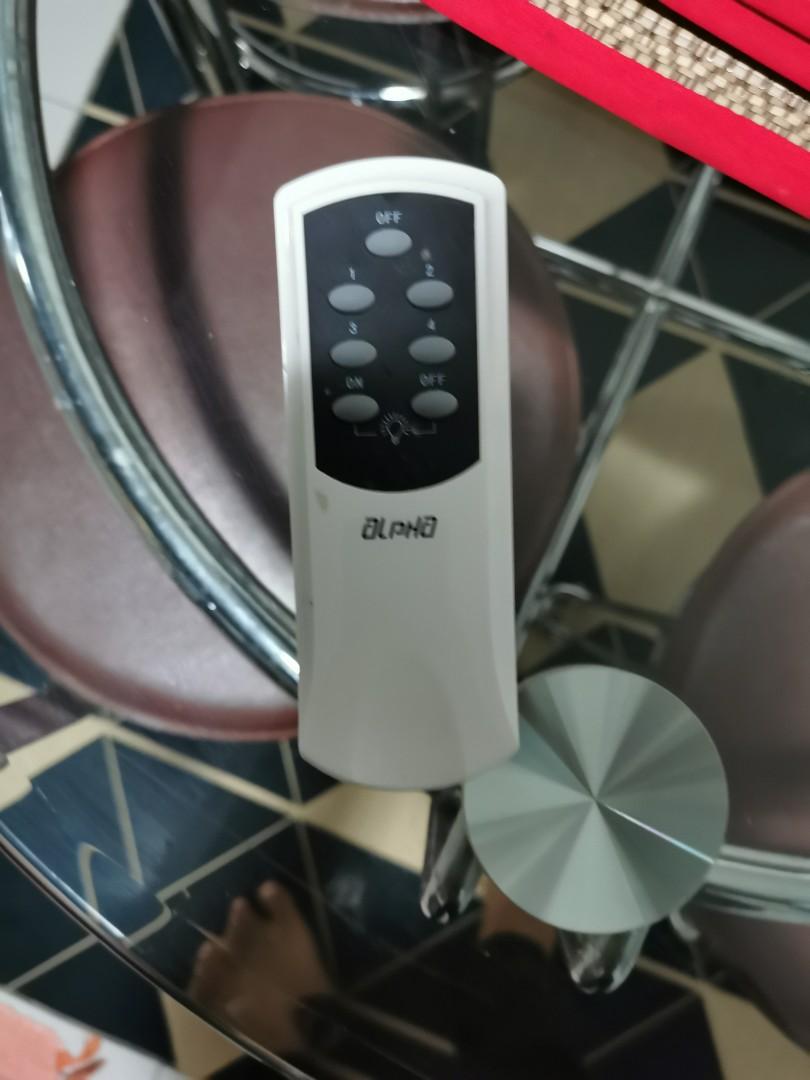 Alpha Fans Remote Control RC55, TV & Home Appliances, TV & Entertainment, TV Parts