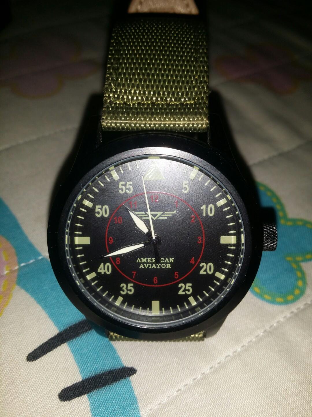 American top aviator watch
