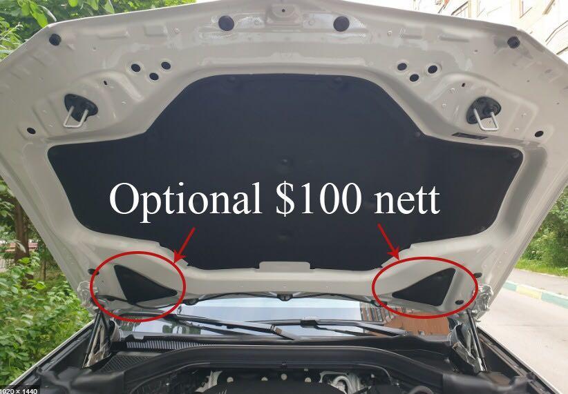 Bmw X3 Hood Insulator Set Car Accessories Accessories On