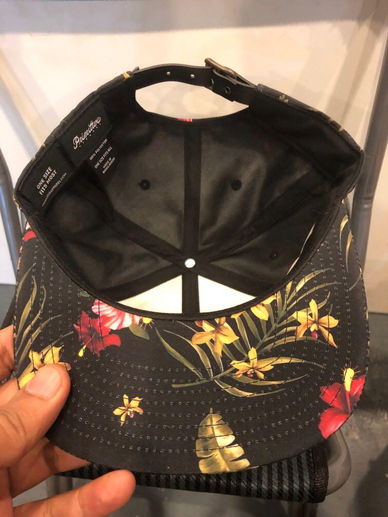 Cap (Category: Cap & Hats) located in Kuala Lumpur. Submitted by fti_sto (Listing ID 258547084, Image 3). Description: Primitive Floral StrapBack -Black Brand New.