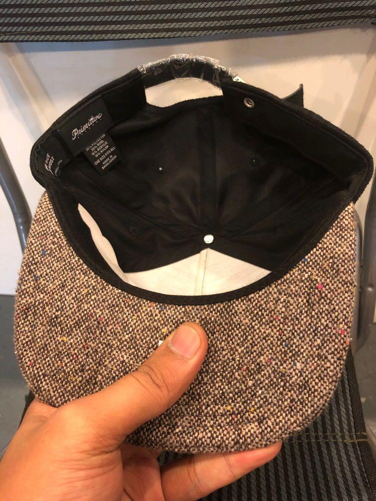 Cap (Category: Cap & Hats) located in Kuala Lumpur. Submitted by fti_sto (Listing ID 258548946, Image 3). Description: Primitive Suede Worldwide StrapBack -Black Brand New.