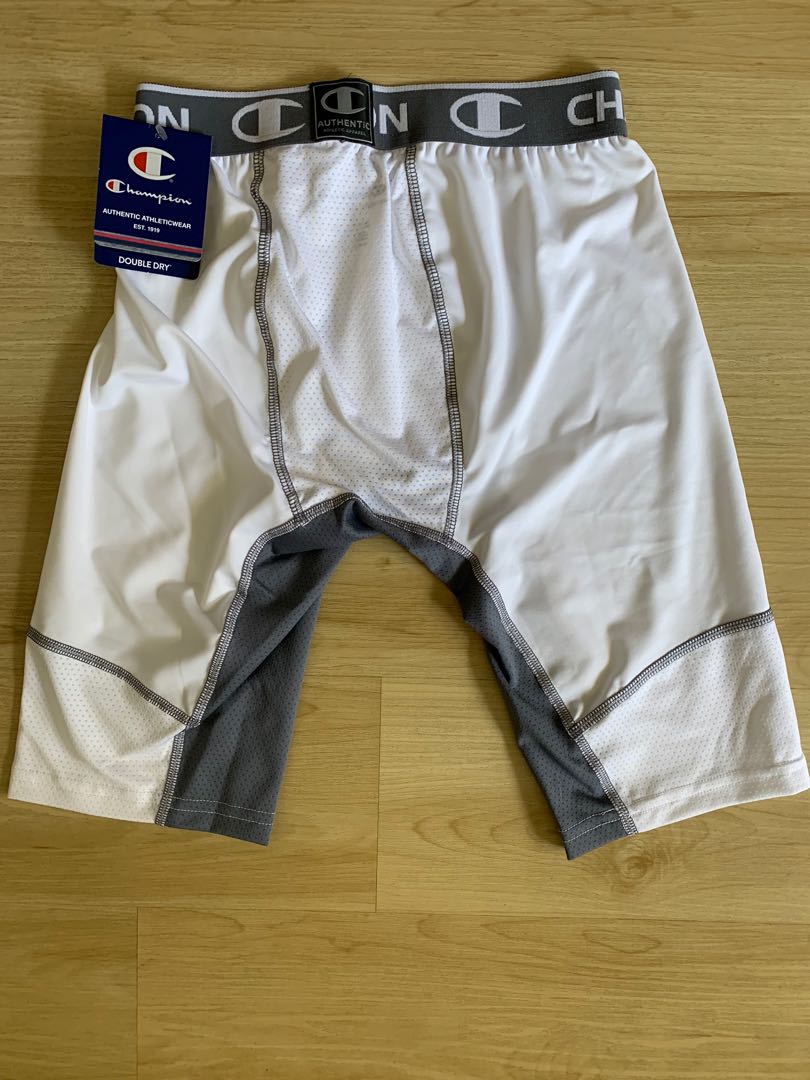 champion double dry men's compression shorts