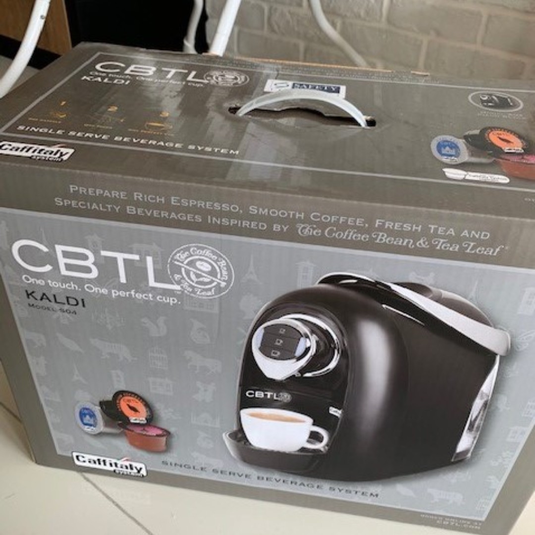 Coffee Bean & Tea Leaf Coffee Machine (BNIB), TV & Home Appliances