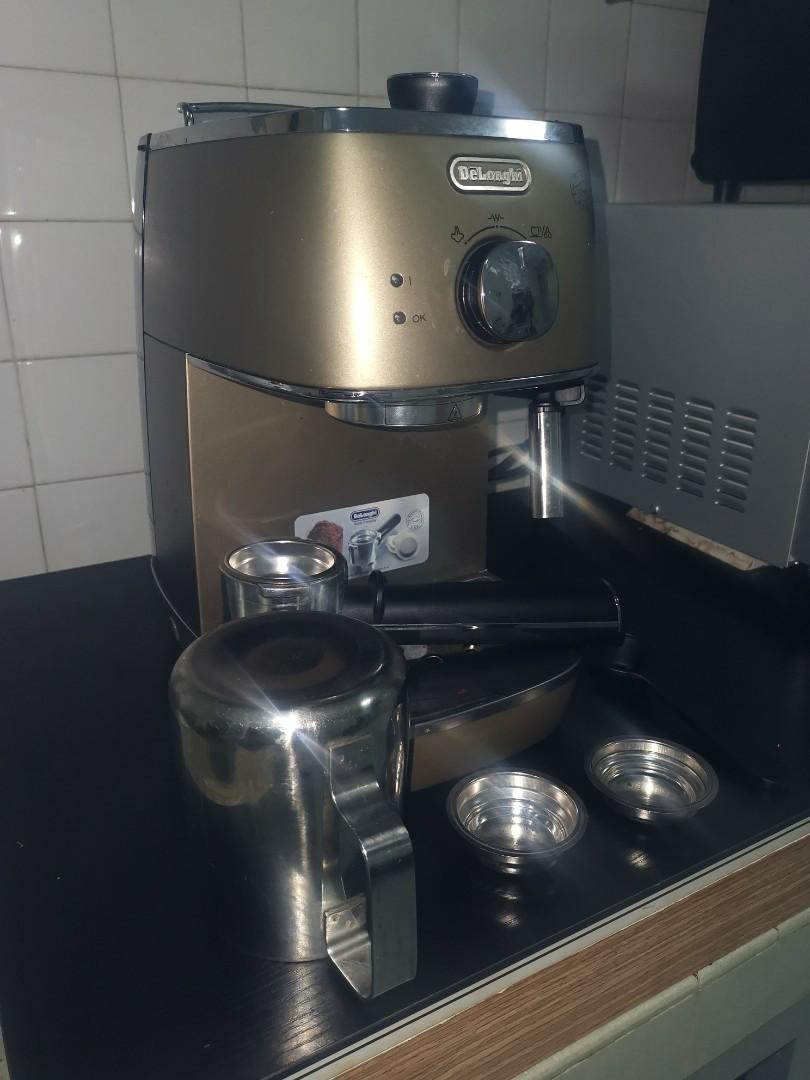 load Blank Improve Delonghi Expresso EC1341, TV & Home Appliances, Kitchen Appliances, Coffee  Machines & Makers on Carousell
