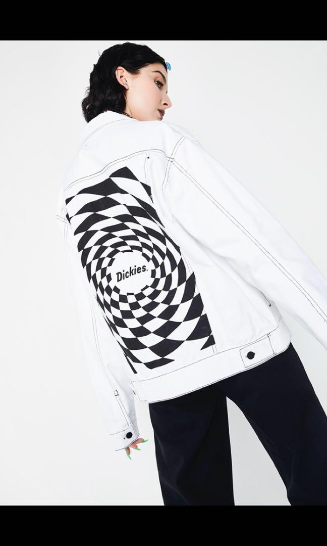 Dickies white denim clearance jacket