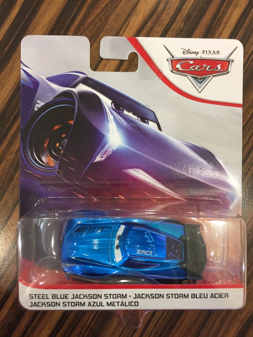 Disney Pixar Cars Steel Blue Jackson Storm Toys Games Diecast Toy Vehicles On Carousell