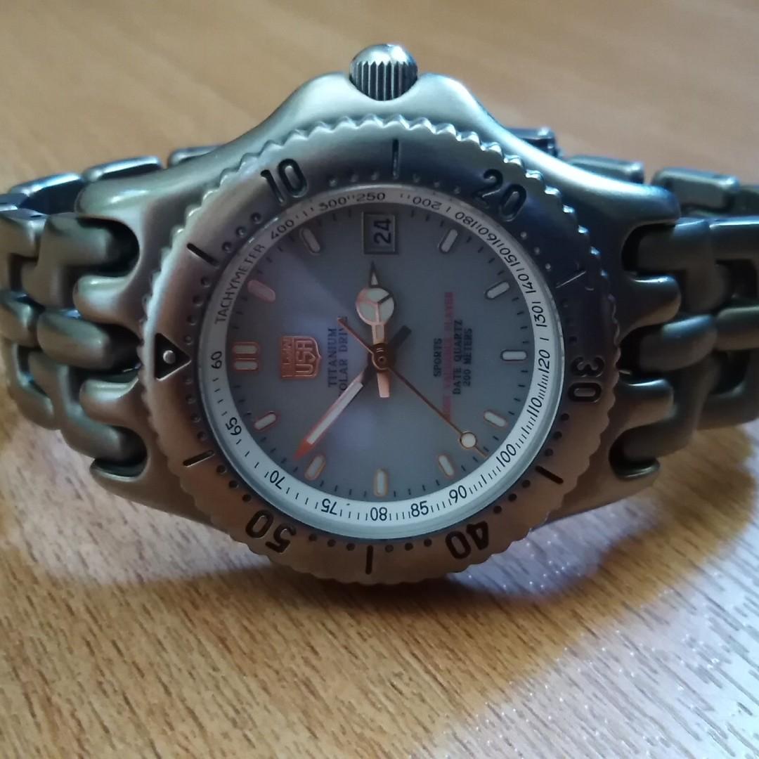Elgin titanium watch online