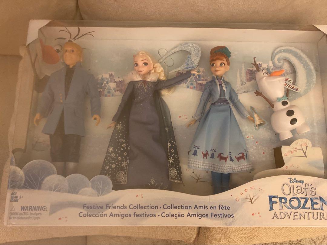 olaf's frozen adventure festive friends collection
