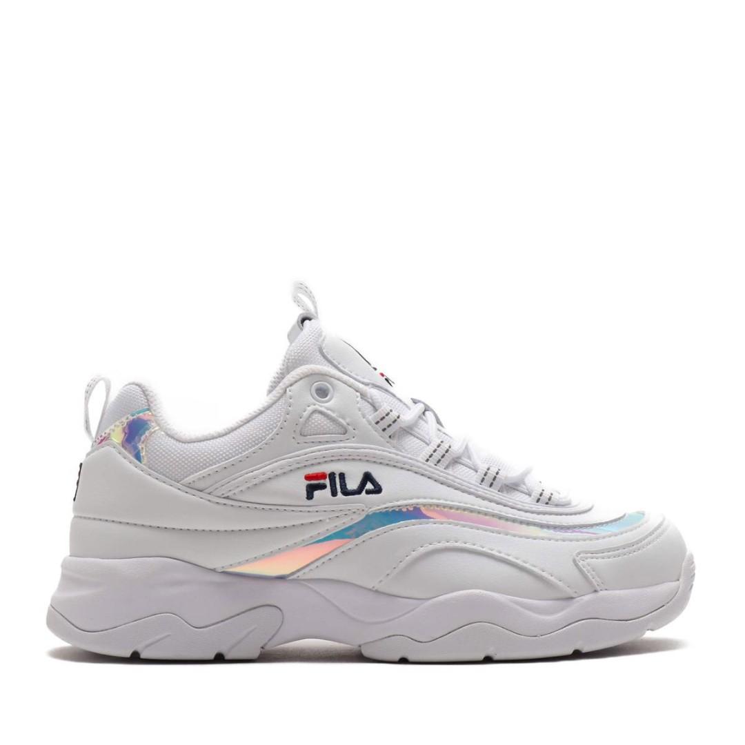 fila ray prism white