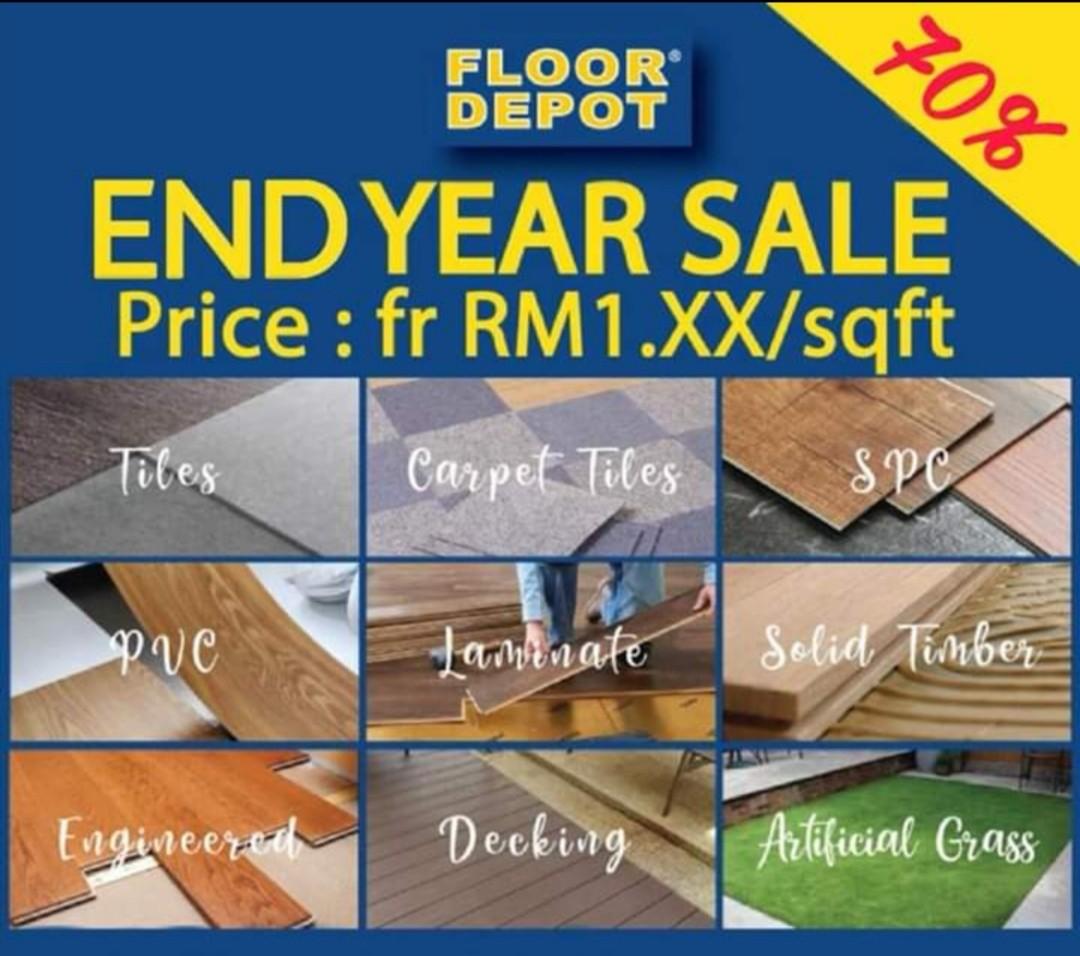 Flooring Promotion Home Furniture Home Decor On Carousell