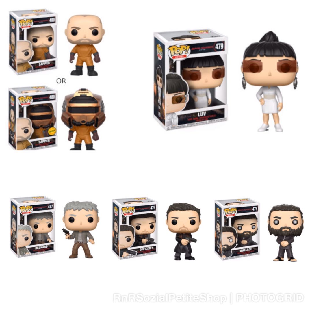 Funko Pop Blade Runner Figure Collection Toys Games Bricks Figurines On Carousell