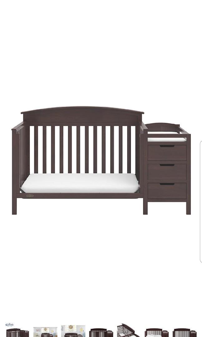 graco benton changing table