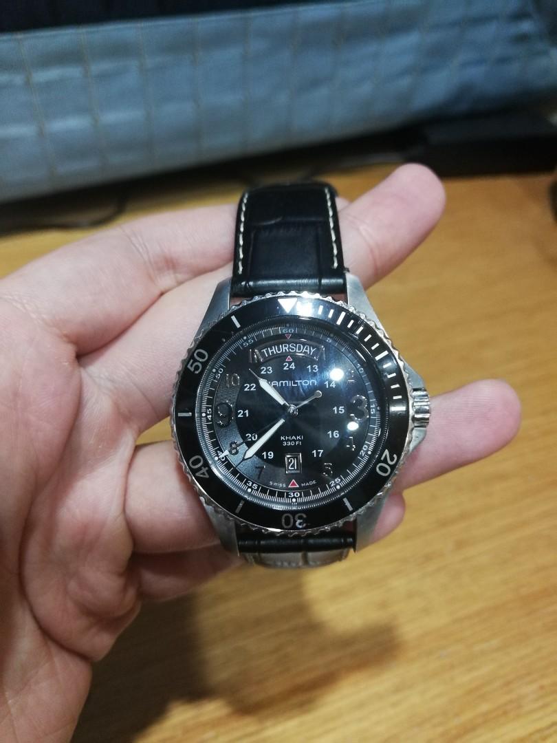 Hamilton khaki king scuba quartz Men s Fashion Watches