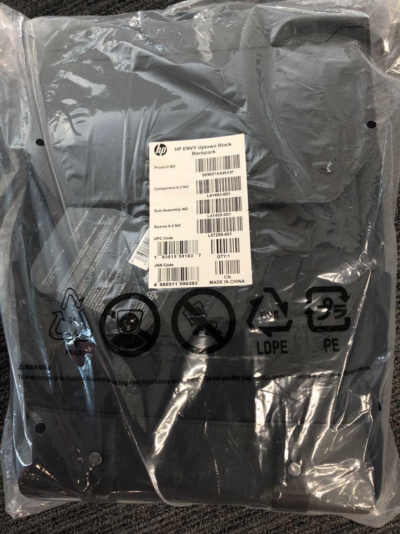 HP ENVY Uptown Backpack (5DW97AA), Luxury, Bags & Wallets on Carousell