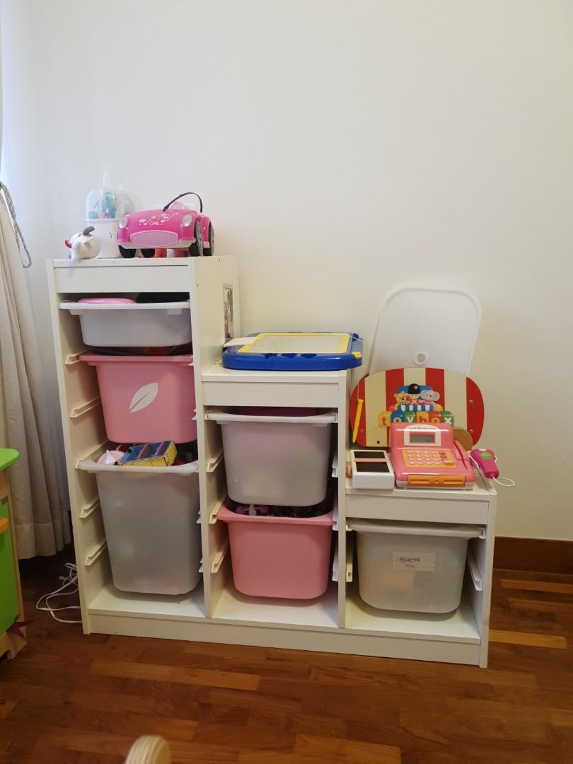 Ikea Trofast Storage Furniture Shelves Drawers On Carousell