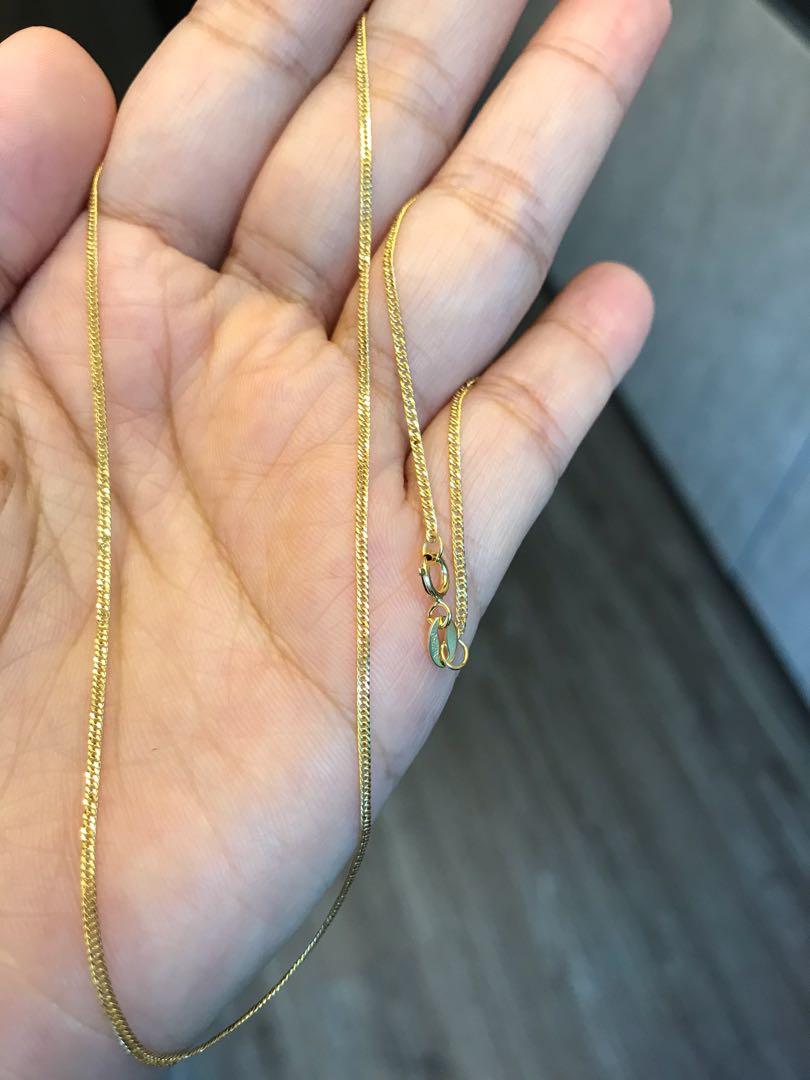 Instock‼️Chain: Genuine 18K|750 Gold, Women's Fashion ...