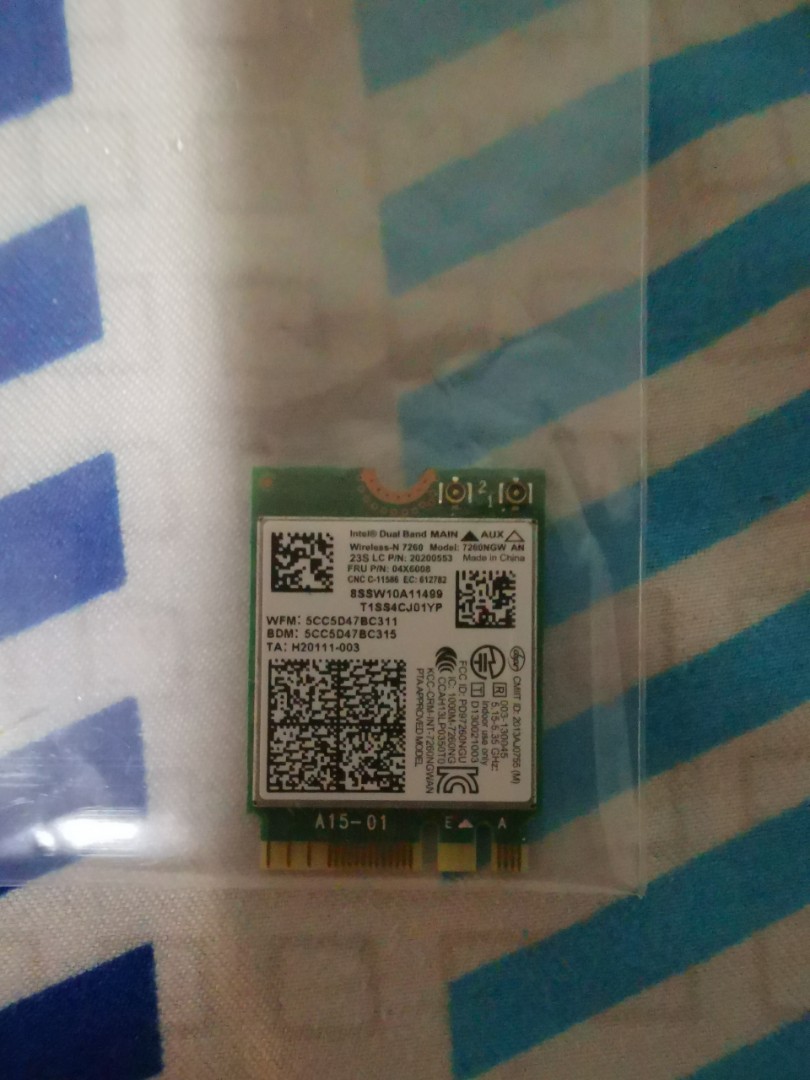 Intel N7260 WiFi card, Computers & Tech, Parts & Accessories ...