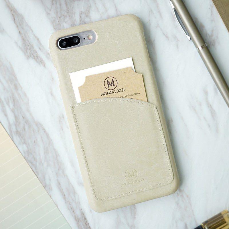 iPhone Case （分類：iPhone 8 系列）位於 Hong Kong。 由 kingking_li 提交（商品編號 258512768，圖片 1）。簡介： 買錯型號🤦🏻‍♀️ 真皮全新 有八達通套位 可儀價。