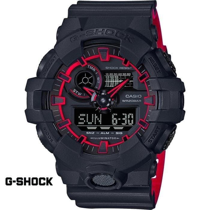 Jam Tangan Pria Casio G Shock GA700 Original BM GA 700 BR