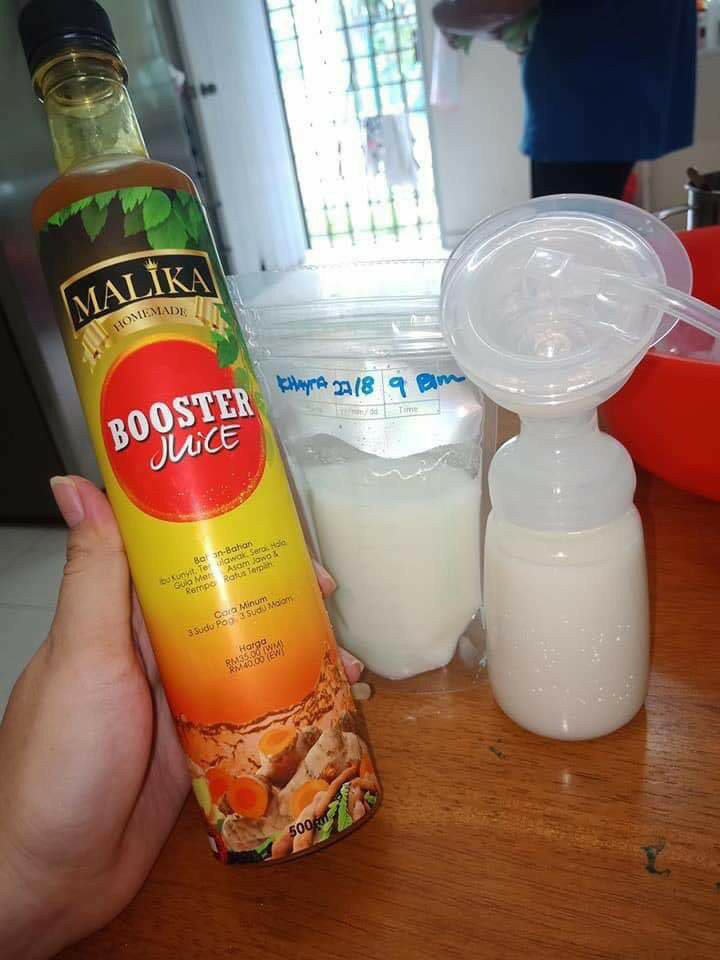 Jus Malika Booster Tumeric Juice Jus Kunyit Jamu Milk Booster Beauty Personal Care Bath Body On Carousell