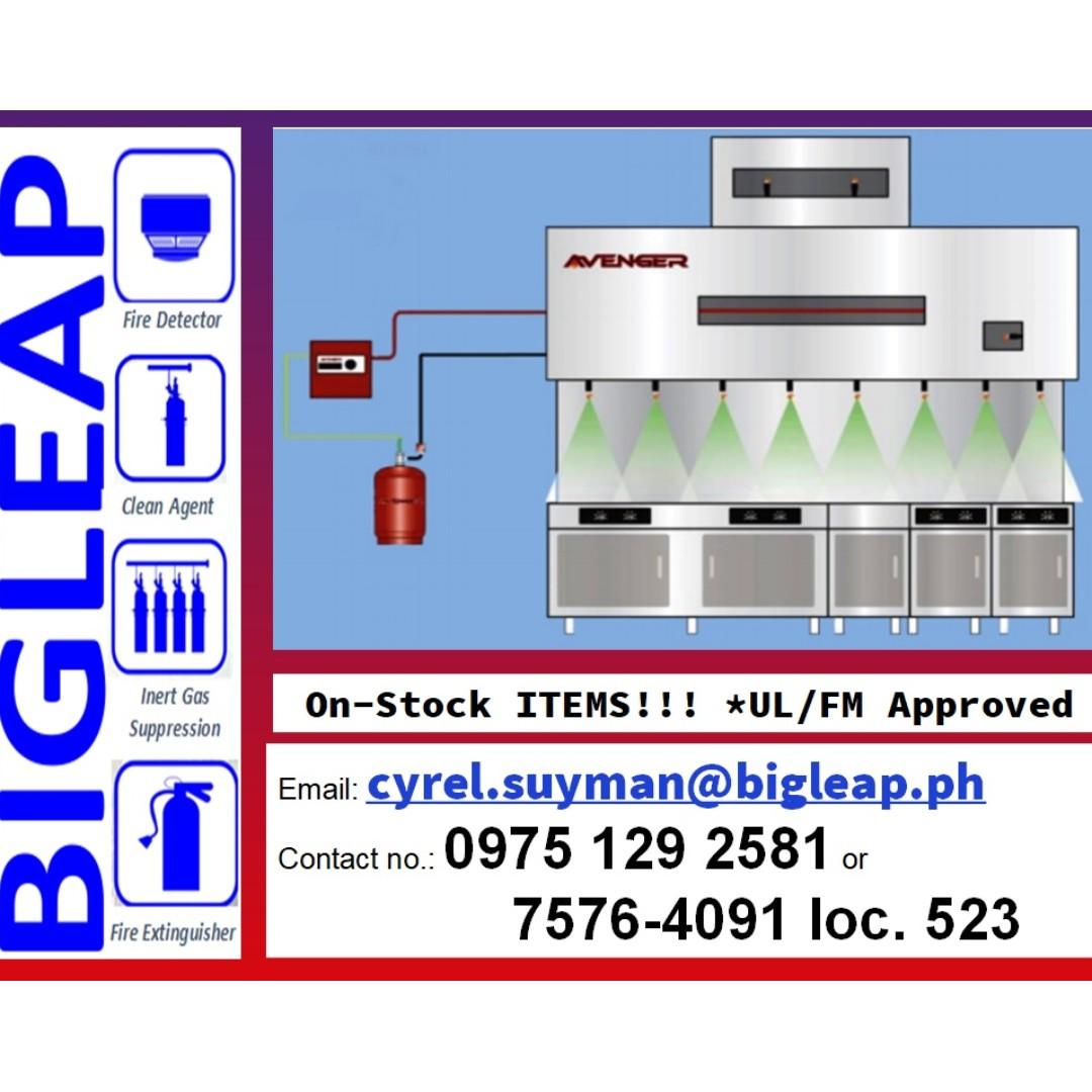 Kitchen Hood Fire Suppression (Category: Construction & Building Materials) located in Pasig City. Submitted by cyrel.suyman (Listing ID 258437820, Image 1). Description: Hello there! Bigleap Technologies Inc. offers a complete line of Fire Protection Solutions. Just call 0975 129 2581 or E-mail us at cyrel.suyman@bigleap.ph For more inquiries call 7576-4091 loc. 523. .
